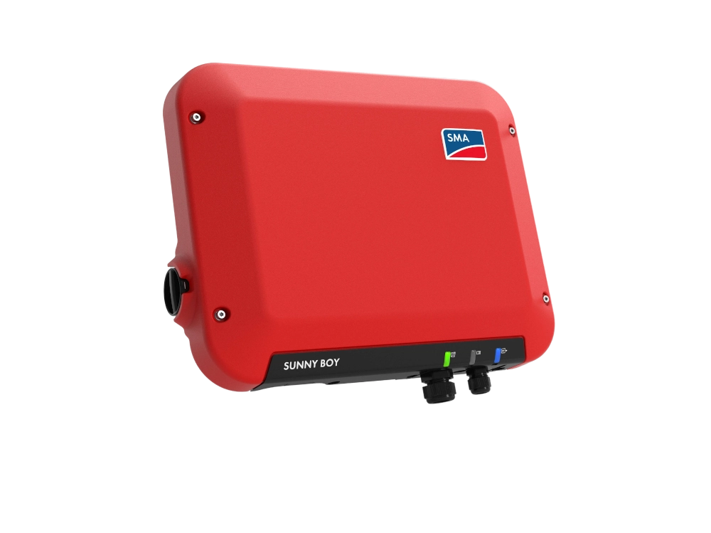 Sunny Boy Wechselrichter 1.5kw Farbe rot